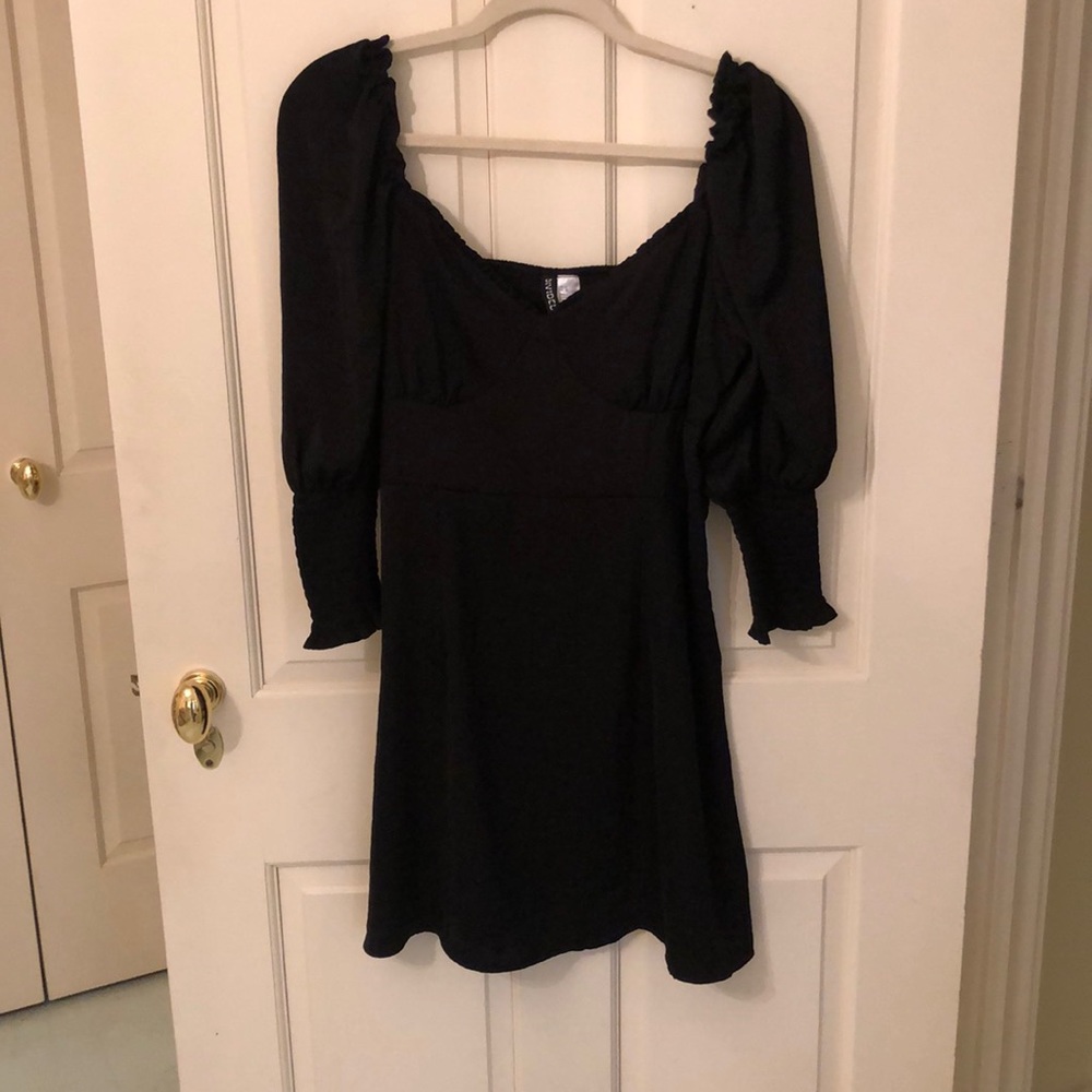 NWT Black Divided Dress